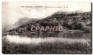 Old Postcard Laffrey Dauphine Along the Dead Lake