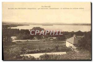  Vintage Postcard In Morvan the Lake Settons Surface