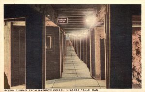 Canada Niagara Falls Scenic Tunnel From Rainbow Portal