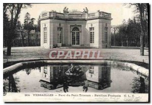 Old Postcard Versailles Petit Trianon Park Pavilion French