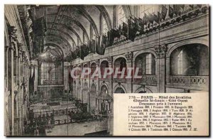 Old Postcard Paris Hotel des Invalides Chapel St Louis West Coast