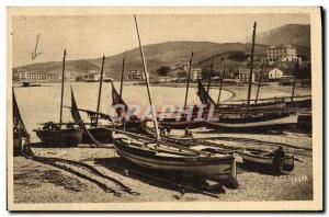 Old Postcard The Port Banyuls Charter