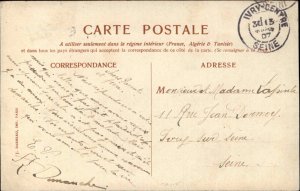 Early Car Automobile Advertising Dion-Bouton Double-Phaeton c1907 Postcard