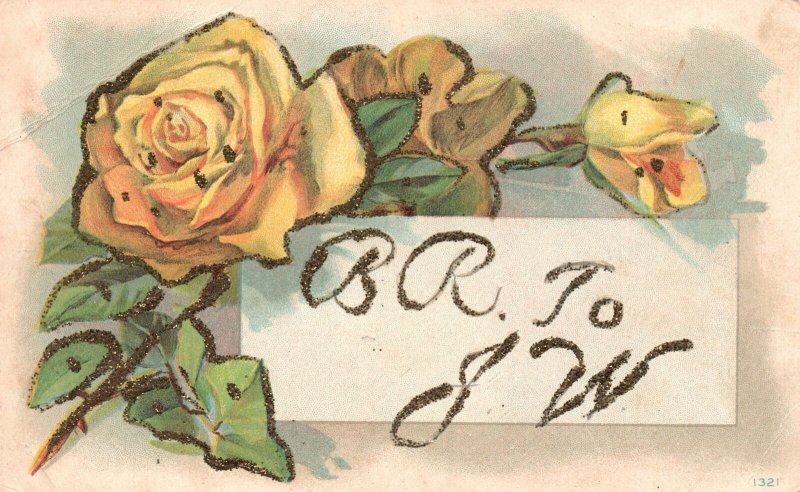 Vintage Postcard Greetings And All Good Wishes To A Friend Or Someone Special 