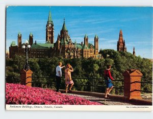 Postcard Parliament Buildings, Ottawa, Canada