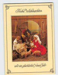 Postcard Frohe Weihnachten und ein glückliches Neues Jahr