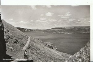 Devon Postcard - Salcombe Estuary From Bolt Head - Real Photograph - Ref 14146A 