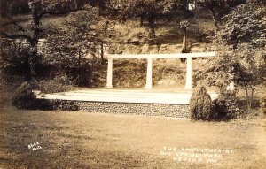 RPPC, Amphitheatre in Big Spring Park, Neosho, MO, Blake Photo, Old Post Card