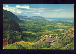 Winward Oaho, Hawaii/HI Postcard, Nuuanu Pali (Precipice), 1967!