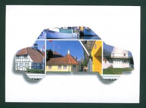 Denmark. Postcard. H.C. Andersen. Odense. Car.