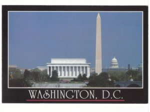 Lincoln Memorial, Washington Monument, Capitol Building, Washington DC, Postcard