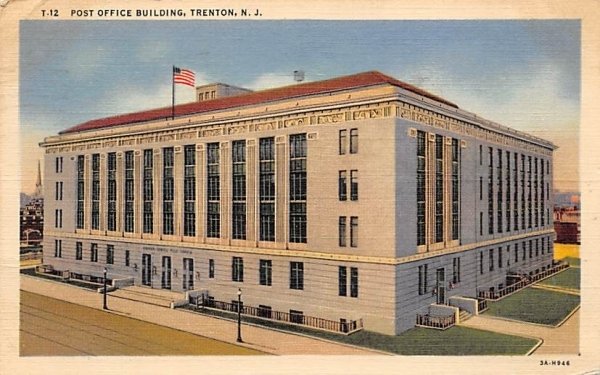 Post Office Building in Trenton, New Jersey