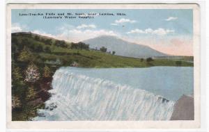 Law-Ton-Ka Falls Lawton Oklahoma 1920c postcard