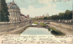 France Strassburg Im Els Schöpflin Staden Strasbourg Vintage Postcard 08.37