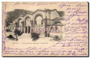 Old Postcard Royat L & # 39Etablisement Thermal