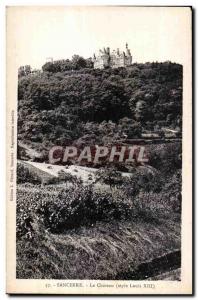 Sancerre - Le Chateau - Old Postcard