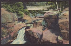 Upper Falls of the Ammonoosuc,White Mountains,NH Postcard 