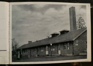 Dachau KZ Concentration Camp 10 Picture /Postcard Memorial Full Set 1950