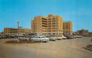 MO Columbia UNIVERSITY OF MISSOURI MEDICAL CENTER Nurses Dorms~50s Cars Postcard