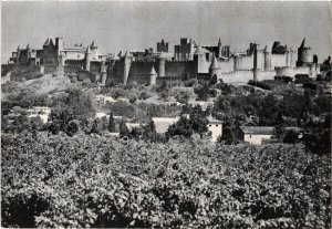 CPA Carcassonne Vue d'ensemble de la Cite FRANCE (1013052)