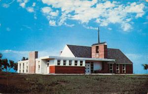 Battle Lake Minnesota Zion Lutheran Church Amor Vintage Postcard K42675