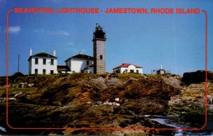 Rhode Island Jamestown Beavertail Lighthouse