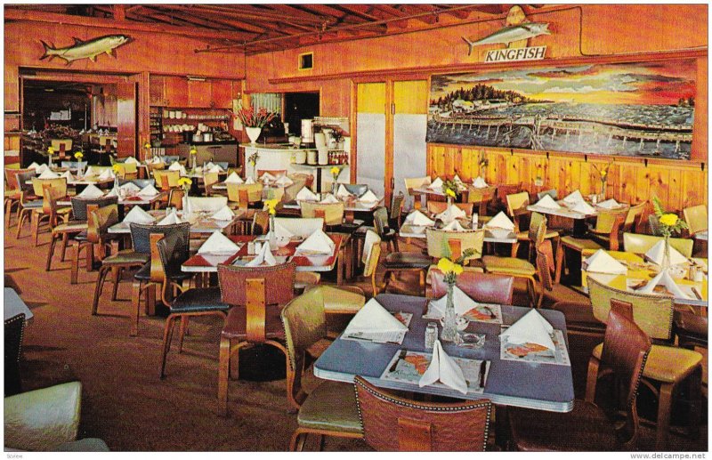 Interior, The Kingfish, Over The Water, Fish Famous John's Pass, Florida, 194...