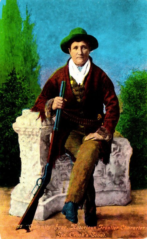 Calamity Jane Notorius Frontier Character General Crook's Scout