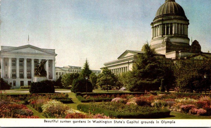 Washington Olympia State Capitol Grounds Sunken Gardens