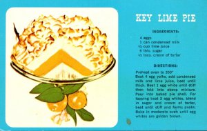 Recipe Card Key Lime Pie