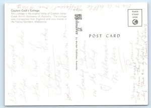 Captain Cook's Cottage MELBOURNE Australia 4x6 Postcard