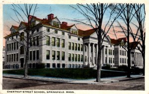 Springfield, Massachusetts - The Chestnut Street School - in 1919