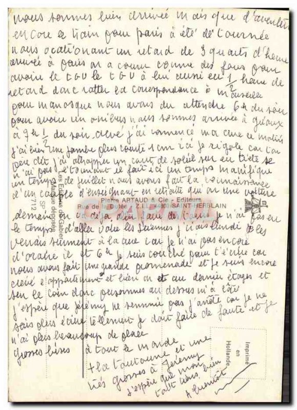 Modern Postcard Soon To My Little Rabbit