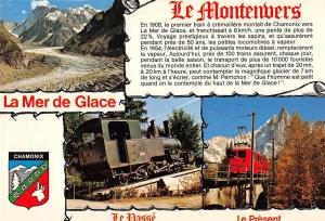 Br44959 Chemin de Fer train Railway chamonix mont blanc mer de glace 1