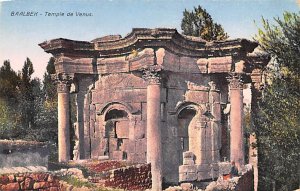 Temple de Venus Baalbek, Syria , Syrie Turquie, Postale, Universelle, Carte U...