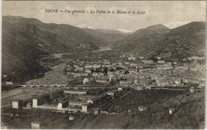 CPA Digne-les-Bains vue generale-la vallee de la bleone et le lycee (1208885) 