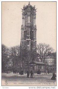 PARIS , France , 00-10s ; Tour Saint-Jacques