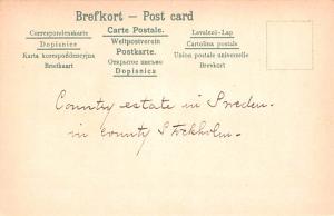 Sweden Old Vintage Antique Post Card Fran Sveriges Bygder Writing on back