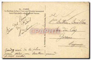 Paris Old Postcard Basilique du Sacre Coeur in Montmartre