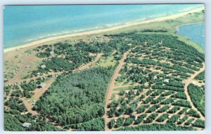 CAVENDISH, Prince Edward Island Canada~ CAVENDISH CAMPING AREA Roadside Postcard