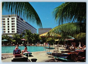 Venezuela Postcard Hotel Macuto Sheraton Mar Caribe c1950’s Vintage Posted