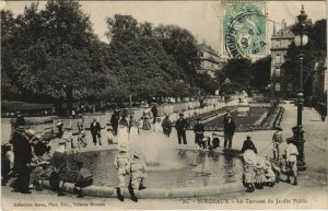 CPA BORDEAUX - La Terrasse du Jardin Public (140215)