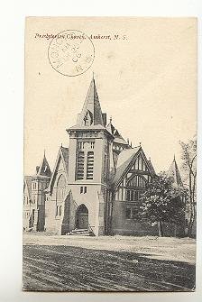 Presbyterian Church, Amherst, Nova Scotia, Used 1906