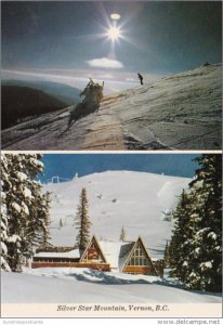 Canada Vernon Silver Star Mountain Ski Slope and Lodge