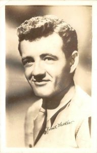 ROBERT WALKER Movie Star Actor ca 1940s RPPC Vintage Postcard