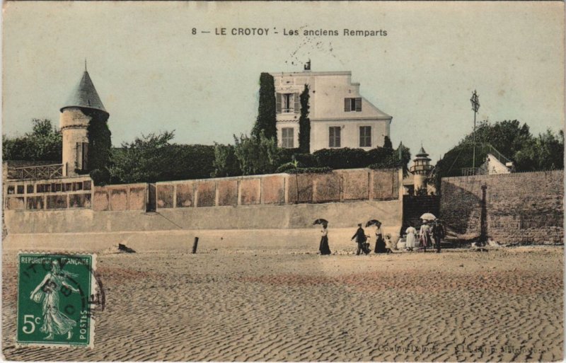 CPA Le CROTOY - Les anciens Remparts (121399)