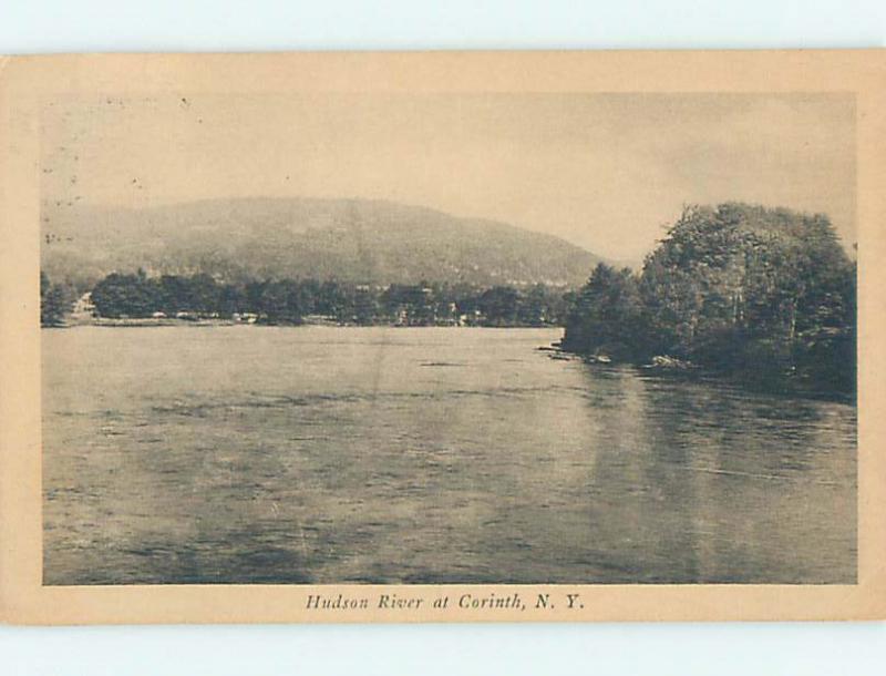 Divided-Back WATER SCENE Corinth New York NY hk2983