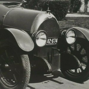 Wellington Everett WE W E Miller Classic Car California Photo RPPC Postcard F139