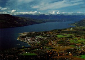 Canada British Columbia Naksup Aerial View