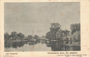 Netherlands Vreeland aan de Vecht Vintage Postcard 07.60